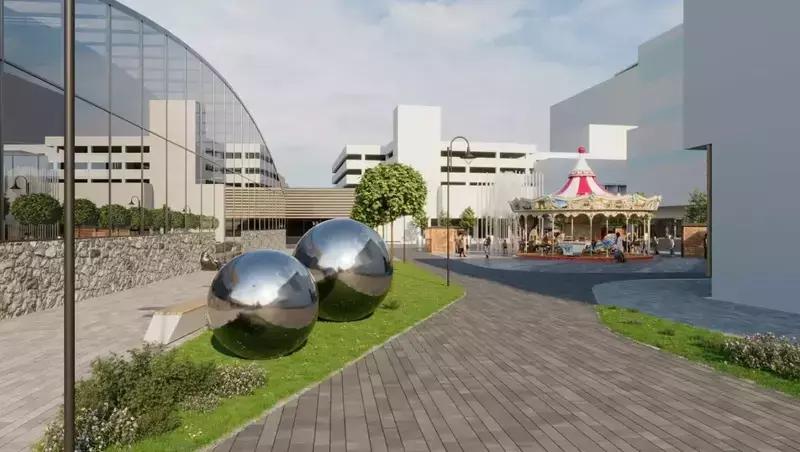 Сухой фонтан и ярмарочная площадка появятся около Нижнего рынка в Ставрополе