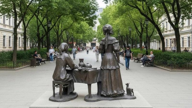 Турцентр за 153 млн с 7 бронзовыми котами появится у Нижнего рынка в Ставрополе