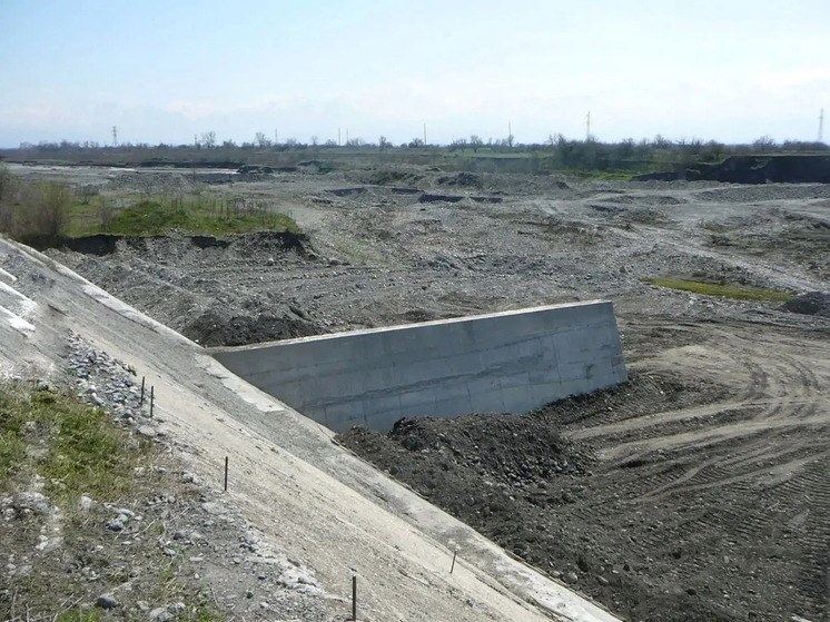 В Беслане завершили капремонт берегоукреплений на Тереке