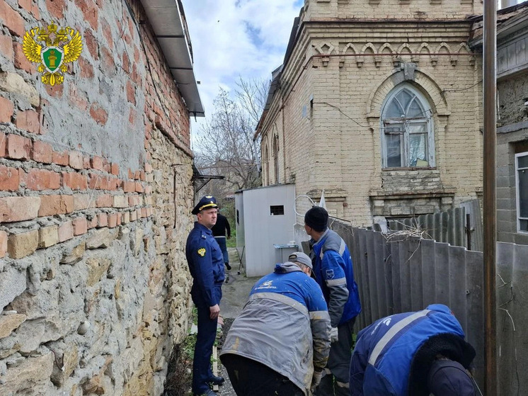 В Ессентуках после вмешательства прокуратуры восстановили газ в нескольких жилых домах