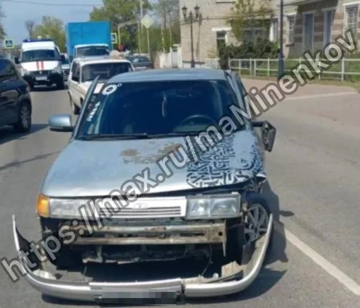 В Невинномысске в ДТП с двумя автомобилями пострадал водитель