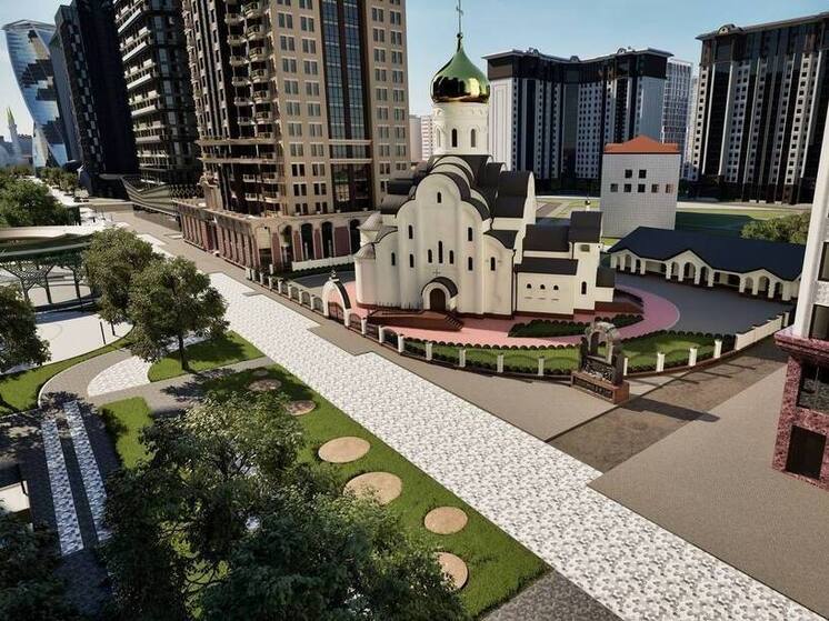 В новом Путинском районе Грозного до конца года построят пешеходный мост и бульвар