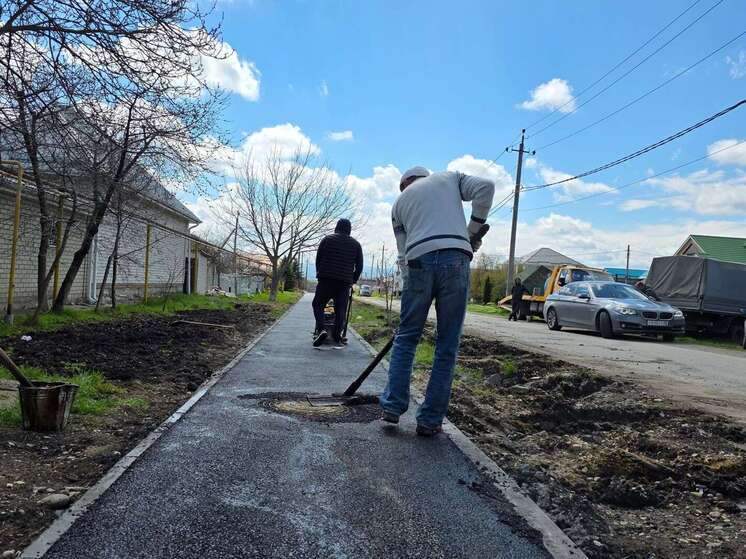 В Предгорье построят более 4 км новых тротуаров