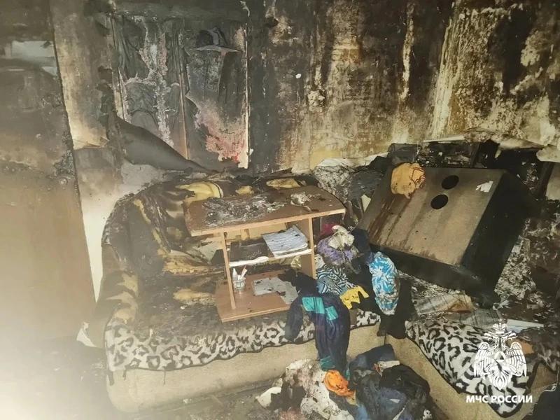 В Ставрополе короткое замыкание вызвало пожар, в котором пострадал пенсионер