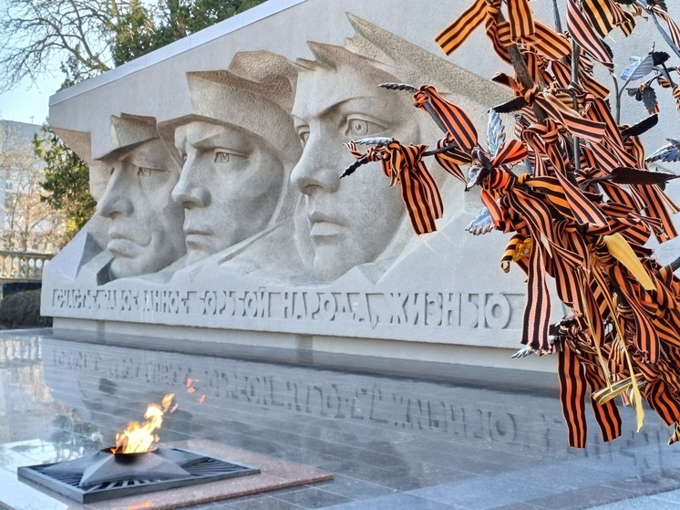 В столице Карачаево-Черкесии стартовала акция «Георгиевская ленточка»