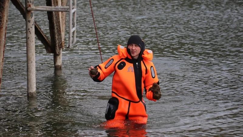Водолазы расчистили Комсомольский пруд в Ставрополе перед купальным сезоном