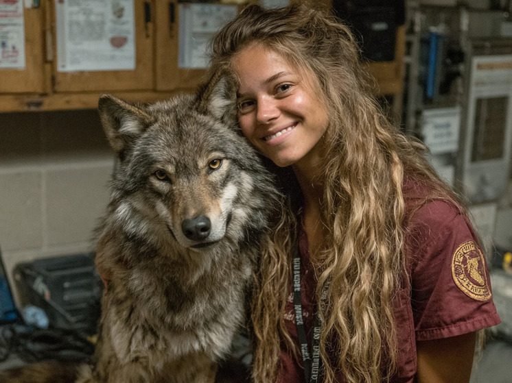Волонтеры на Ставрополье спасают волка с двумя переломанными лапами