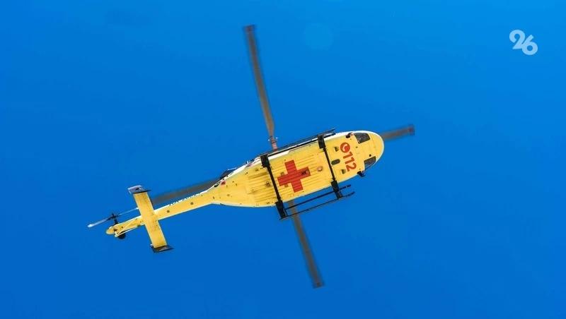 За пять лет санавиация Ставрополья эвакуировала вертолётом 815 пациентов