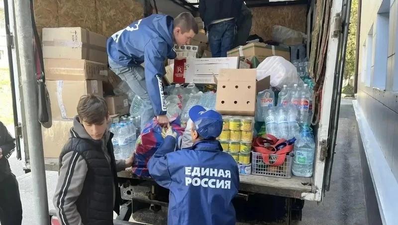Железноводск направил в Дагестан гуманитарную помощь
