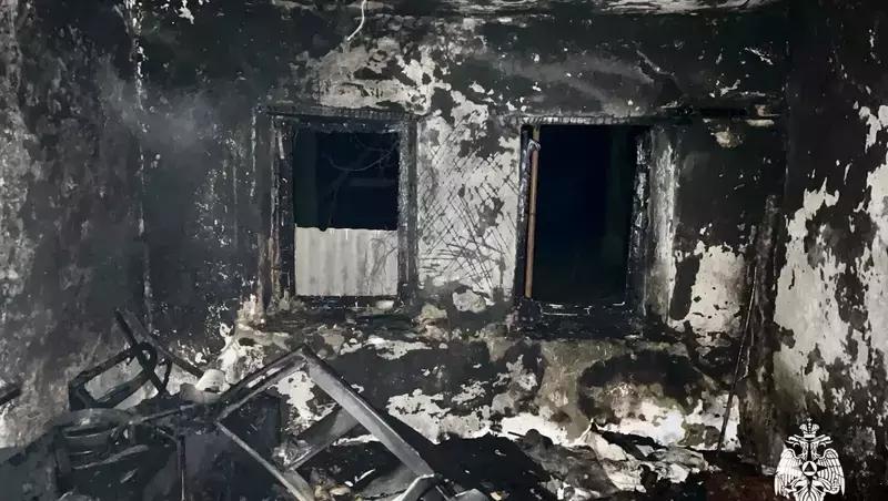 Женщина погибла при пожаре в ставропольском селе Нижняя Александровка