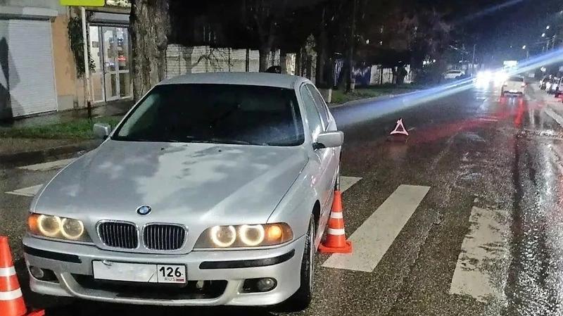 Женщина попала под колёса лихача за рулём BMW на &laquo;зебре&raquo; в Кисловодске