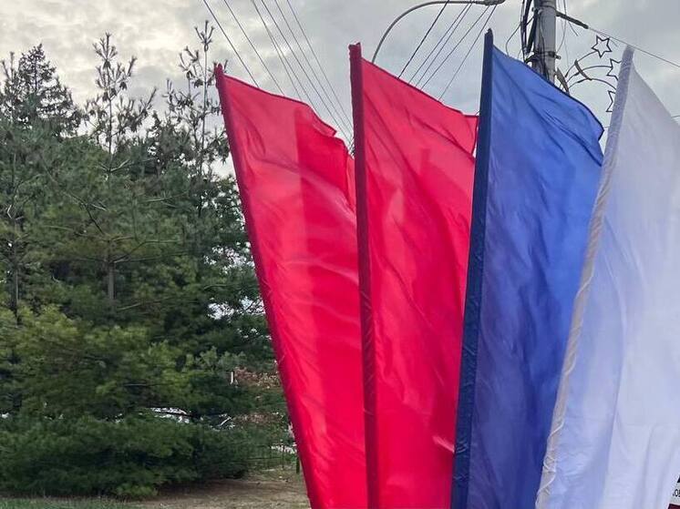 Более 100 флагов украсят Кисловодск к майским праздникам