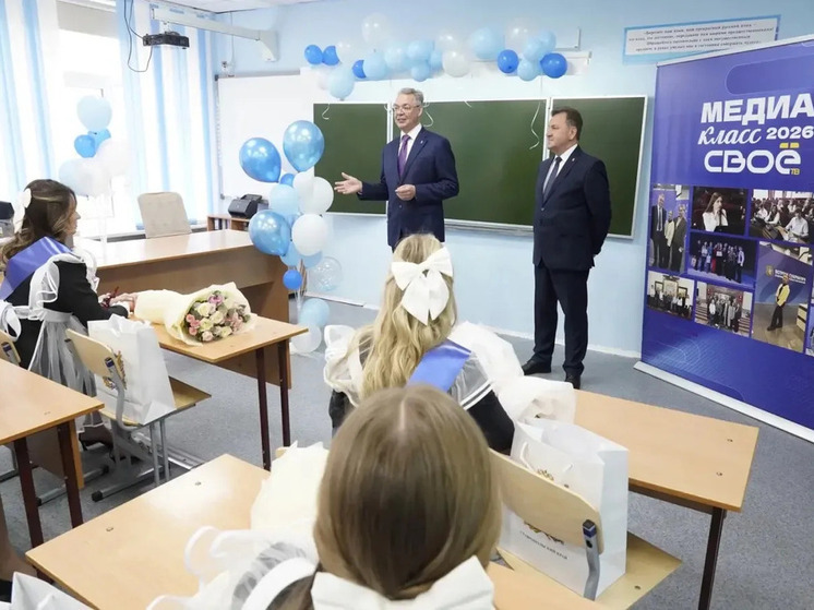Губернатор встретился с выпускниками первого медиакласса в лицее №17 Ставрополя