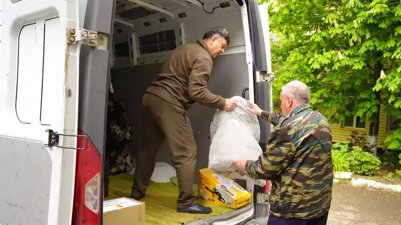 Из Арзгирского округа передали очередной гуманитарный груз для бойцов СВО