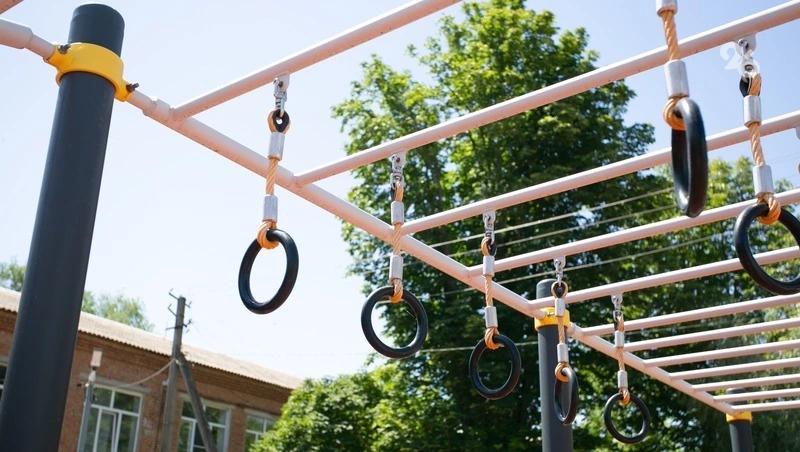 Новая спортплощадка появится в станице Кочубеевского округа к концу лета