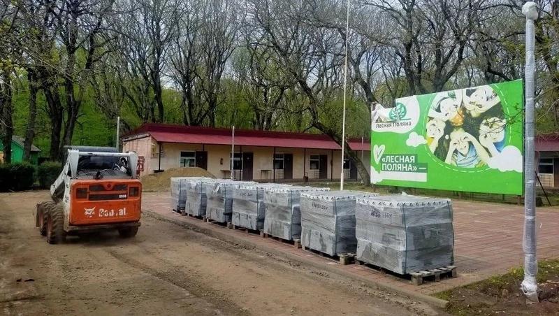 Новые тротуары появятся в детском лагере &laquo;Лесная поляна&raquo; Ставрополя