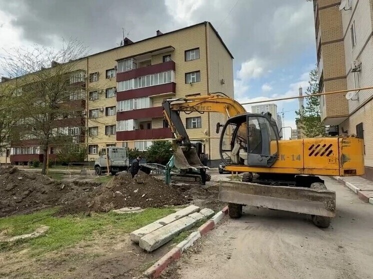 В Грозном ремонтируют систему теплоснабжения