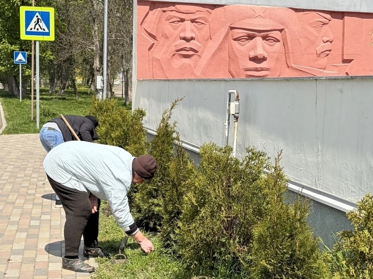 В Кировском округе Ставрополья приводят в порядок мемориалы