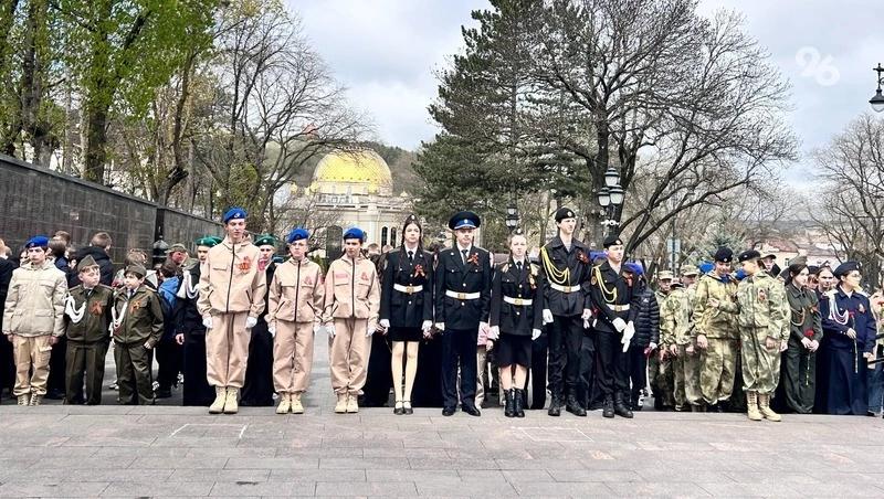 В Кисловодске открыли Пост №1 у мемориала &laquo;Журавли&raquo;