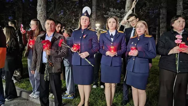 В Предгорье зажгли 26 тыс. свечей в память о героях Великой Отечественной войны