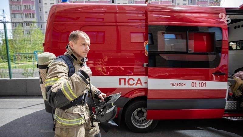 В селе на Ставрополье сгорел жилой дом площадью 70 кв. м