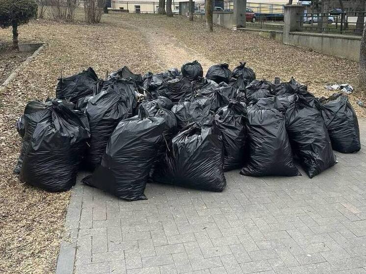 В Зеленокумске чиновники-волонтеры очистили от мусора берега реки Кумы