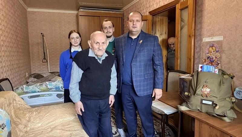 В Железноводске поздравили последнего в городе ветерана ВОВ