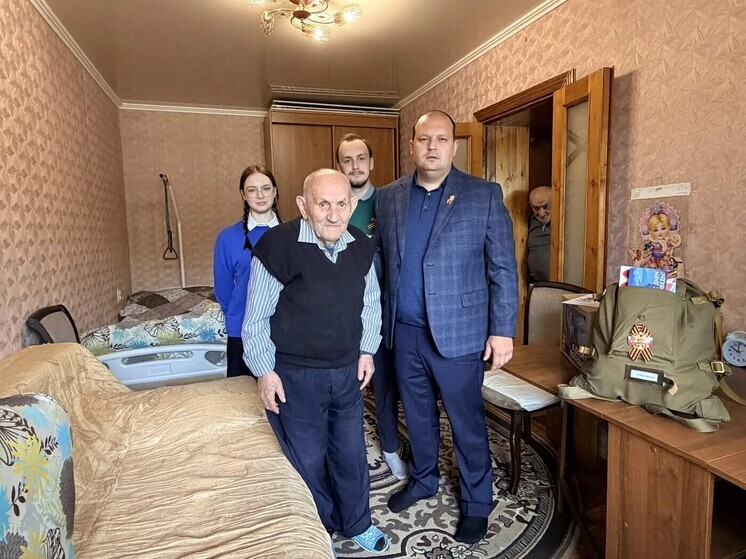 В Железноводске поздравили последнего ветерана Великой Отечественной войны Михаила Гукасяна