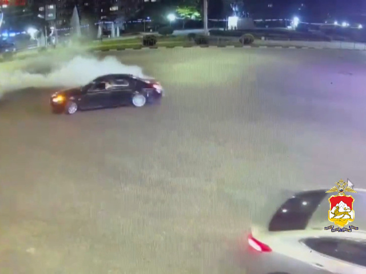 Во Владикавказе полицейские задержали 21-летнего дрифтера на BMW после жалоб в соцсетях