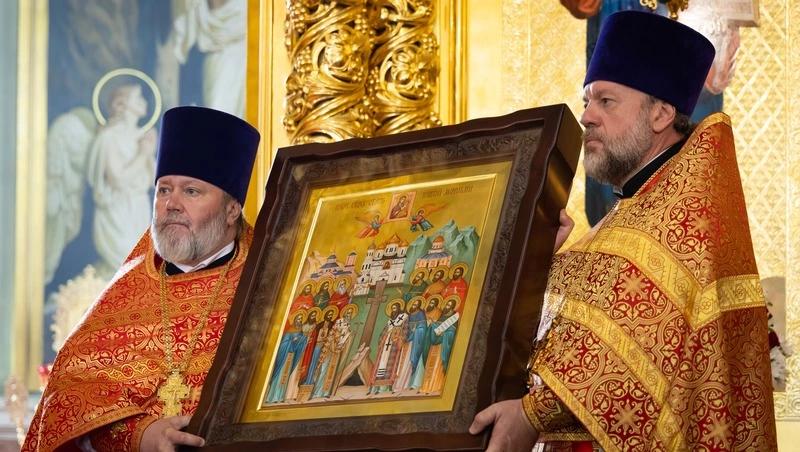 Во Владимирском и Казанском соборах почтили память святых Ставропольской митрополии